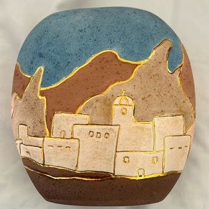 Ceramic Vase ~ Santa Fa Village